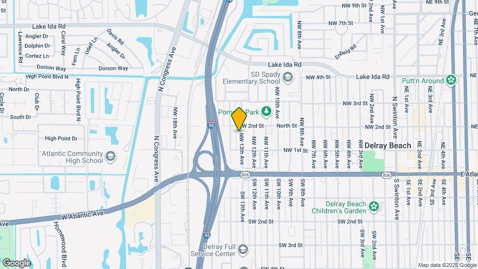 134 NW 13th Ave Map and Location Details
