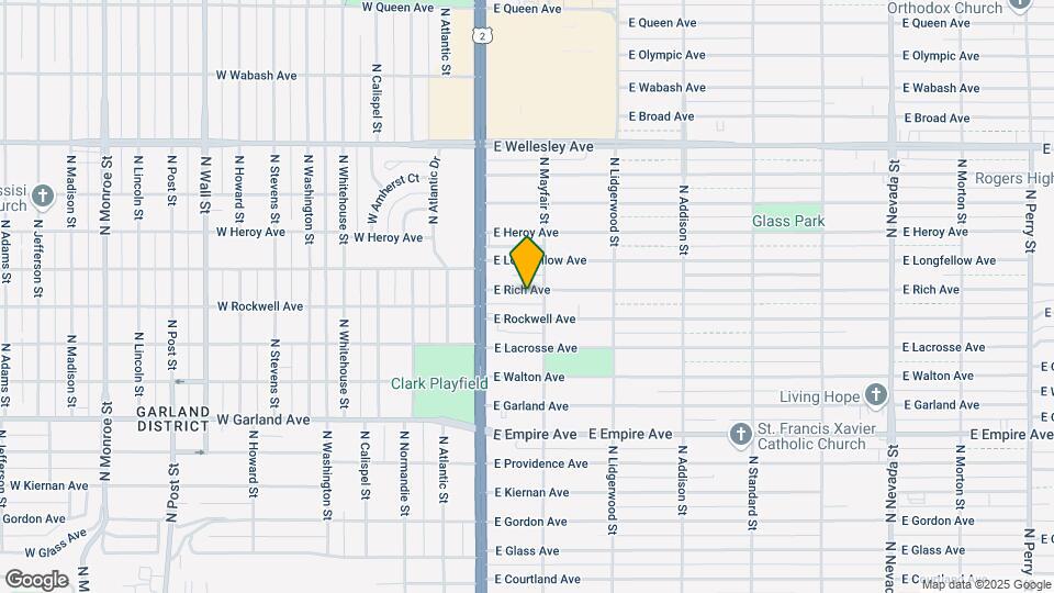 42 E Rich Ave Map and Location Details