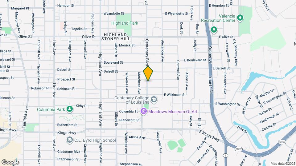 2515 Centenary Blvd Map and Location Details