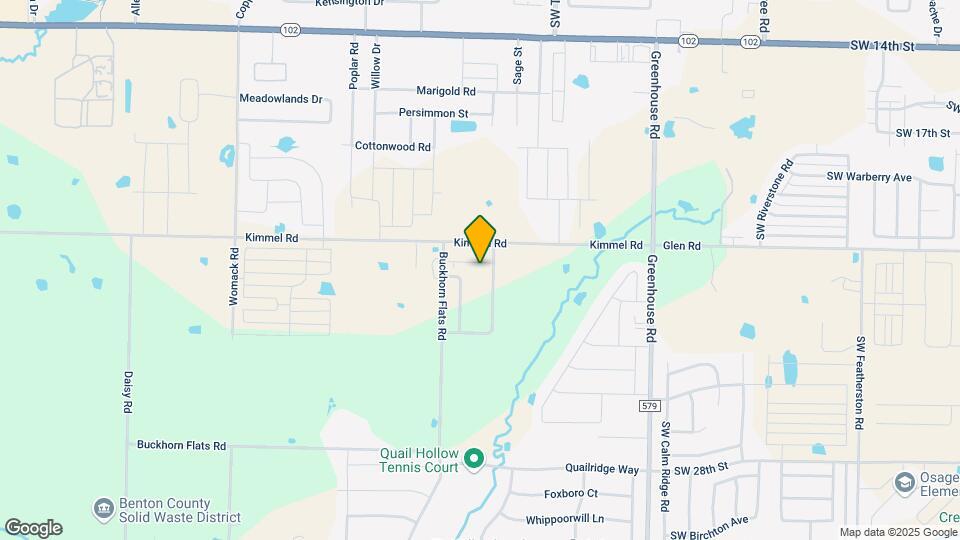 1341 Little Osage Ln Map and Location Details