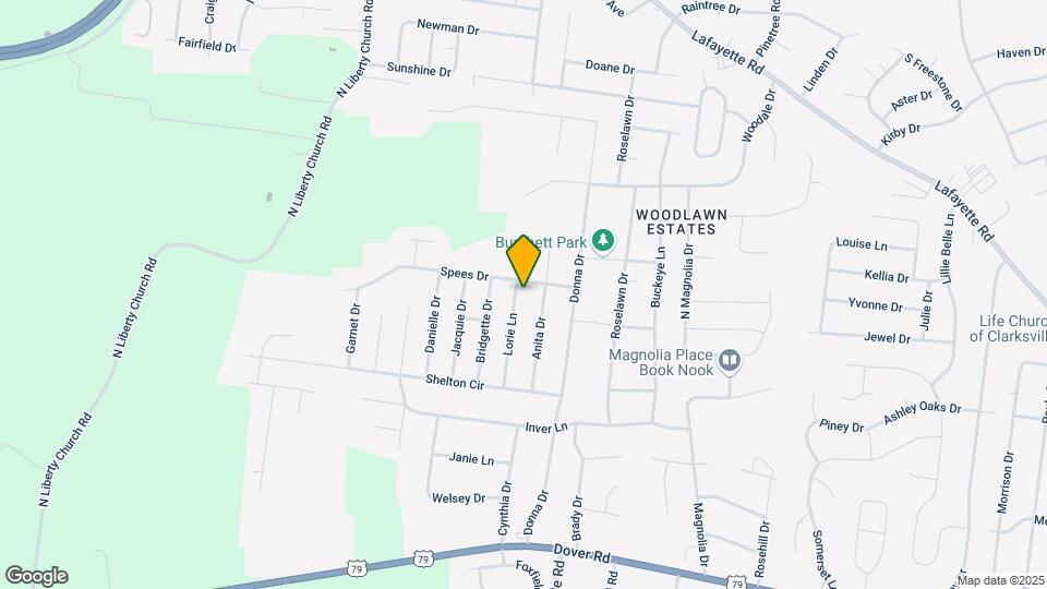 553 Lorie Ln Map and Location Details