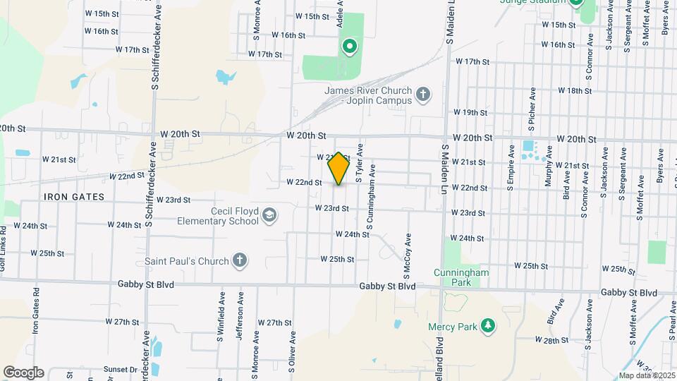 2205 S Adele Ave Map and Location Details