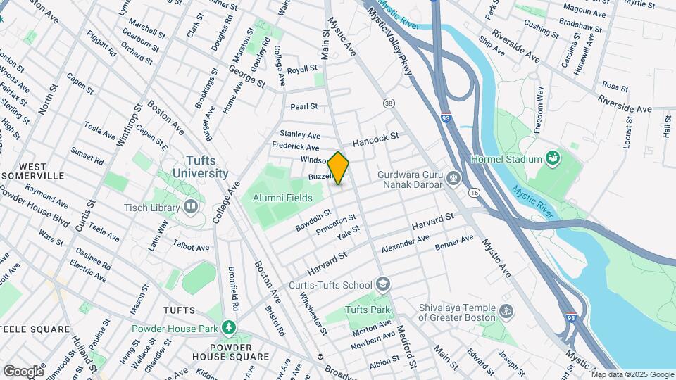 2 Vassar St, Unit Attic Mapa y Detalles de la Ubicación