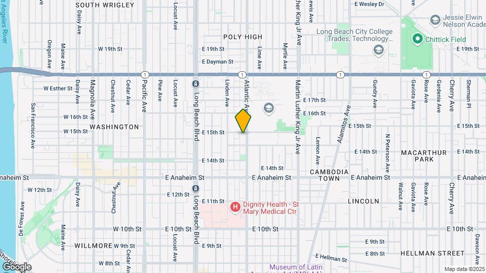 1491 Atlantic Ave Map and Location Details