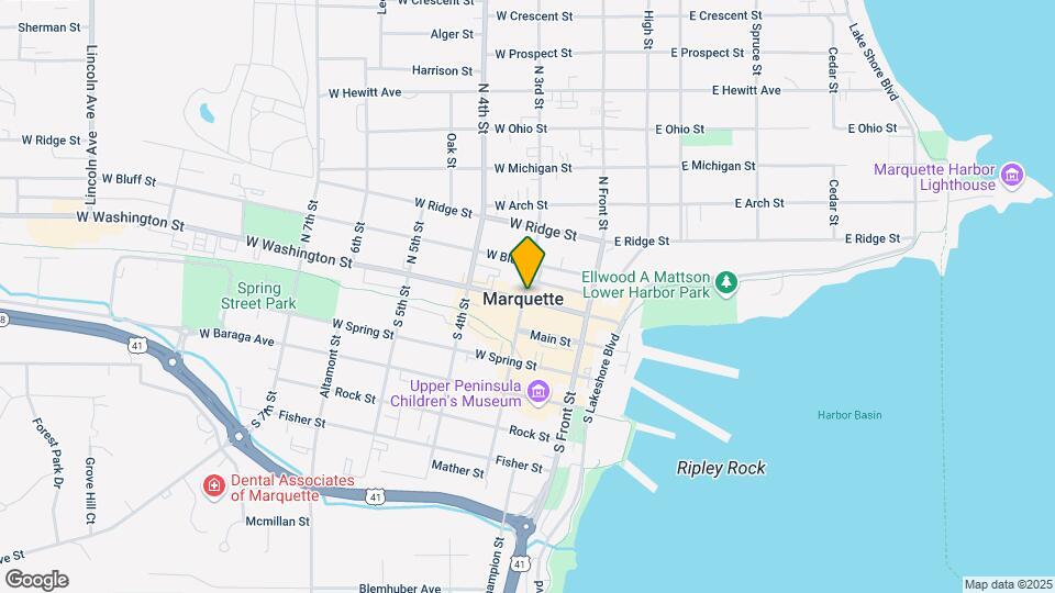 156 W Washington St, Unit Apartment 1 Map and Location Details