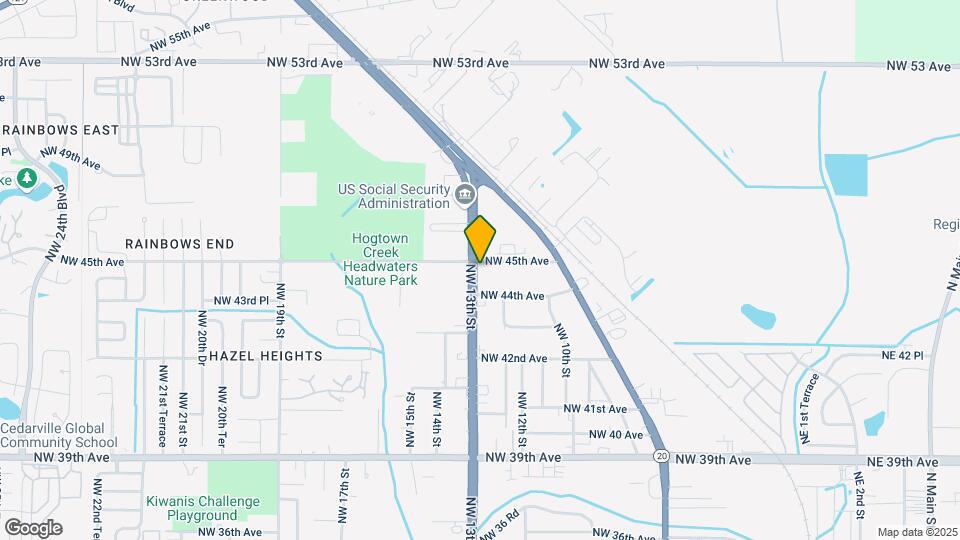 4431 NW 13th St Mapa y Detalles de la Ubicación