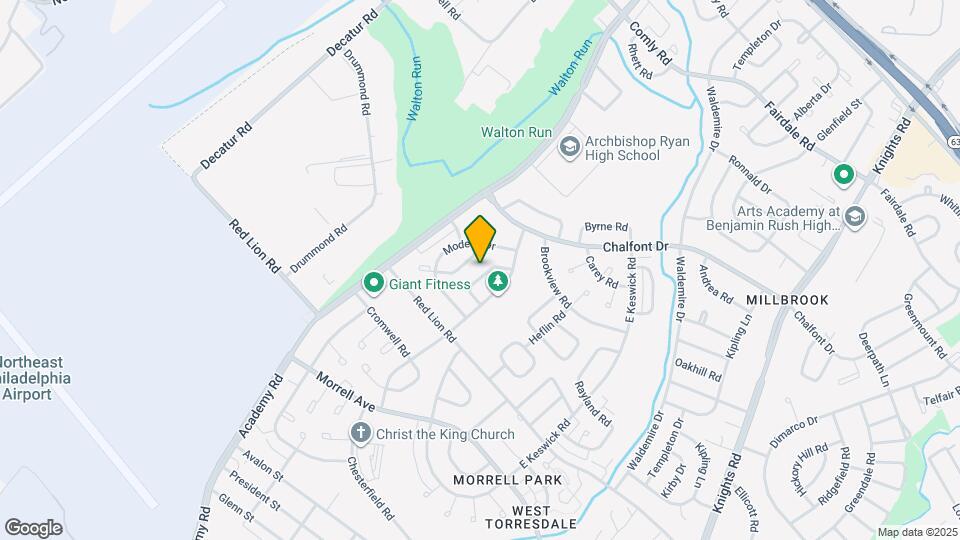 10830 Perrin Rd Map and Location Details