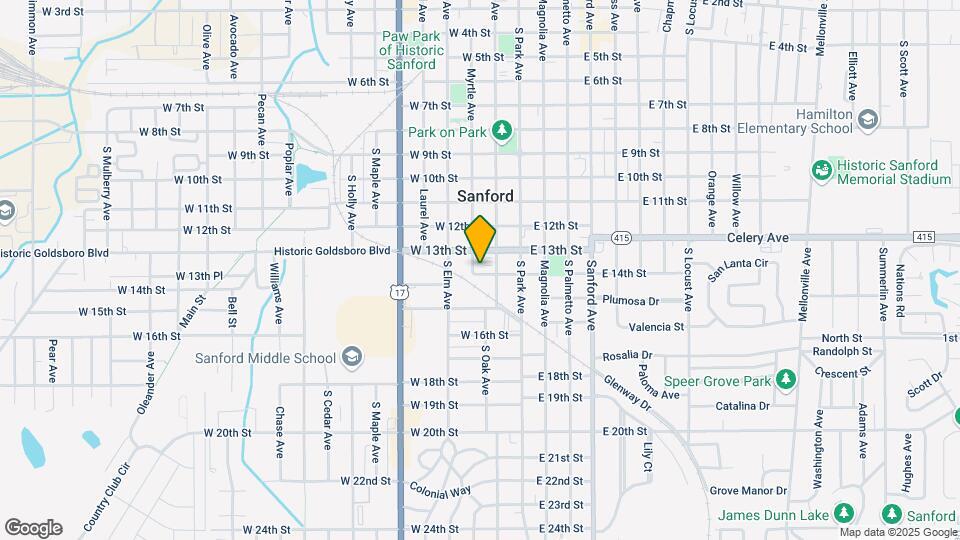 210 W 14th St Map and Location Details