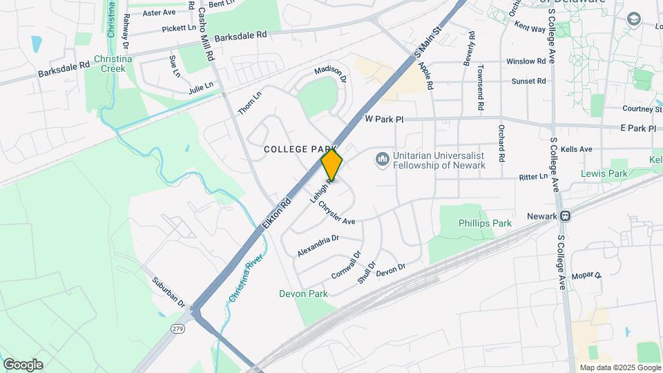 715 Lehigh Rd Map and Location Details