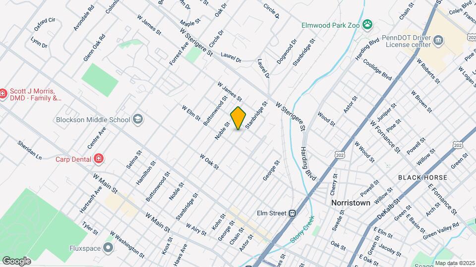 821 Stanbridge St Mapa y Detalles de la Ubicación