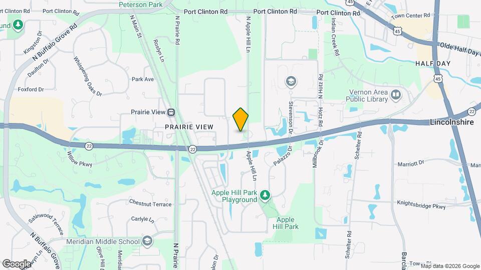 22960 N Apple Hill Ln, Unit Condo Mapa y Detalles de la Ubicación