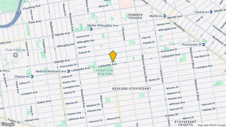 245 Tompkins Ave Map and Location Details