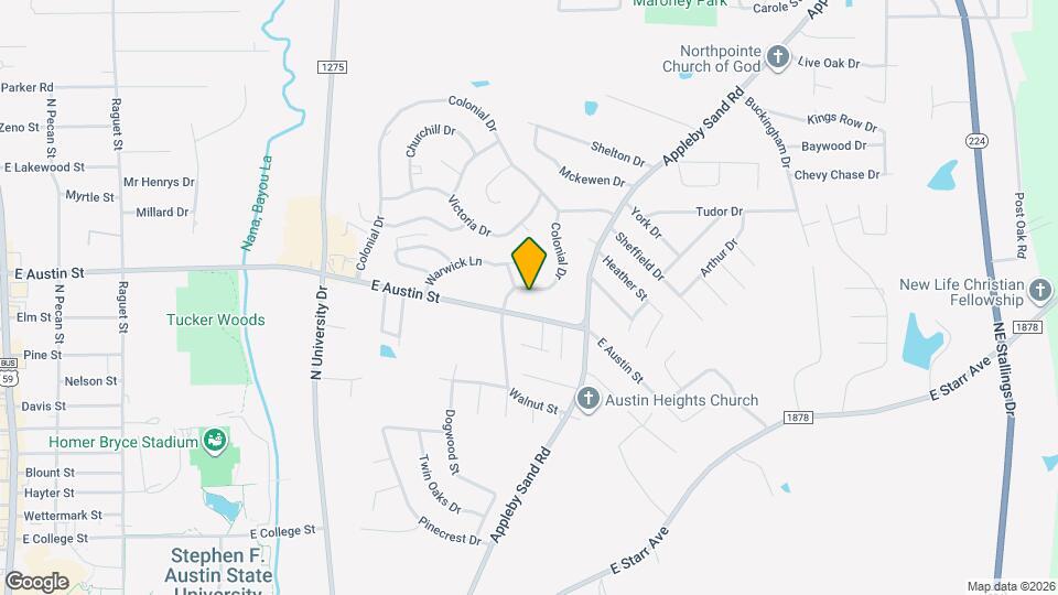 3210 Colonial Dr Map and Location Details