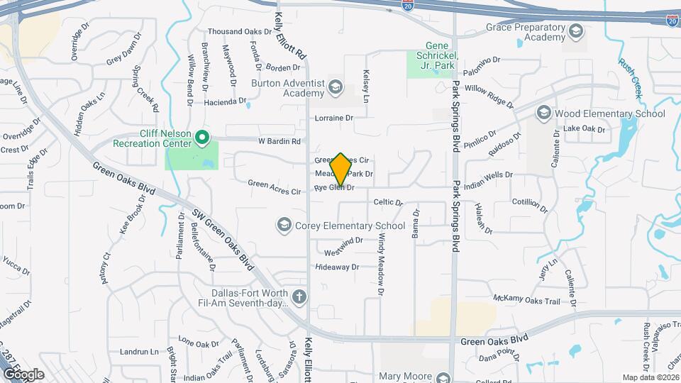4200 Rye Glen Dr Map and Location Details