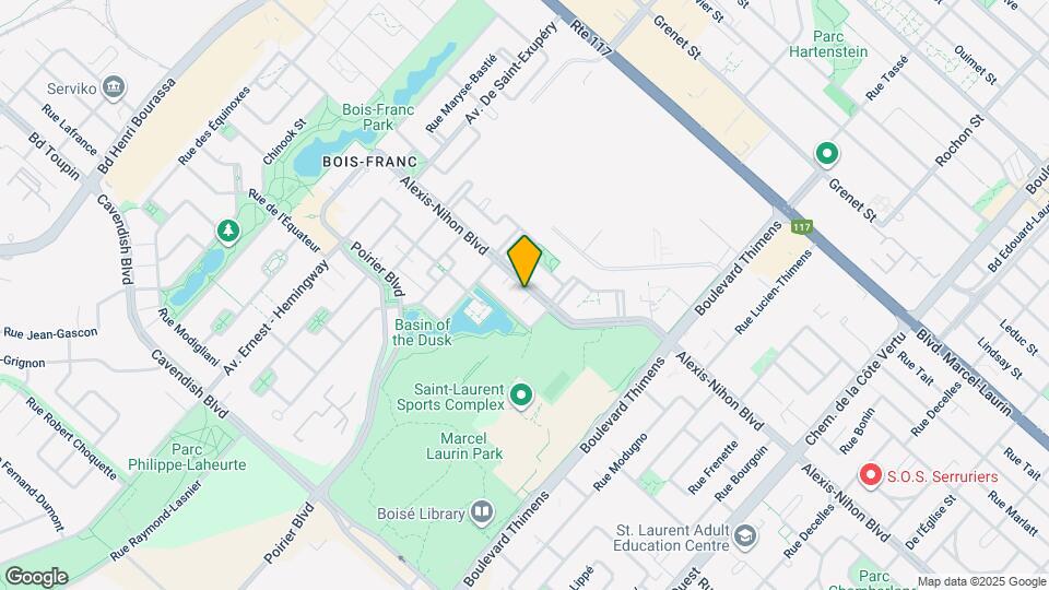 1620 Alexis-Nihon Boul Map and Location Details