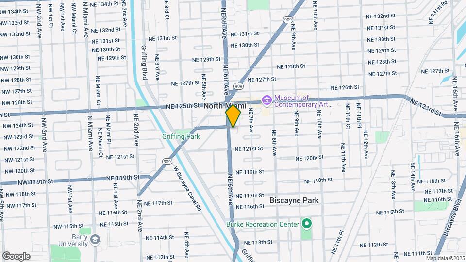12275 NE 6th Ave Mapa y Detalles de la Ubicación