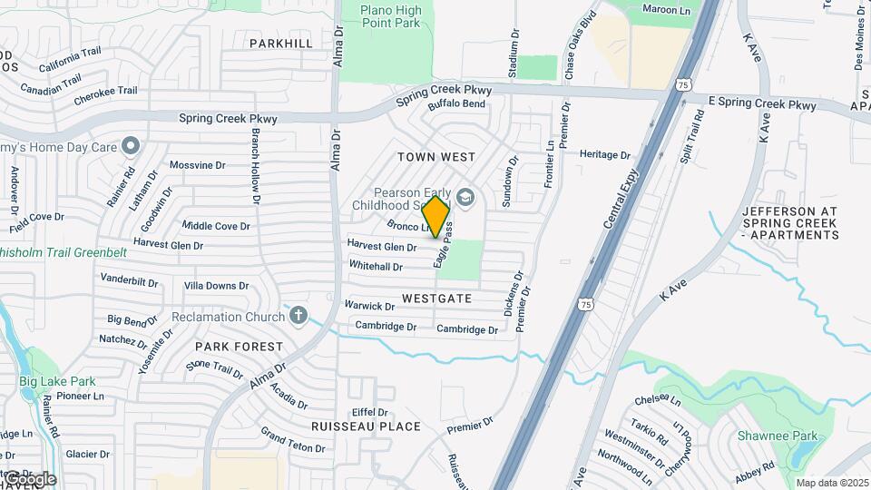 805 Harvest Glen Dr Mapa y Detalles de la Ubicación
