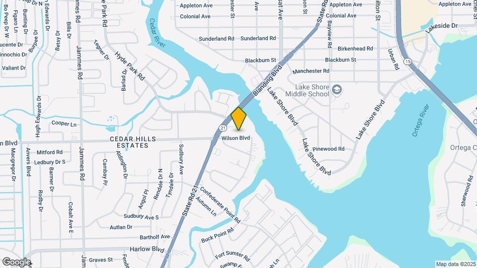 5733 Wilson Blvd Map and Location Details