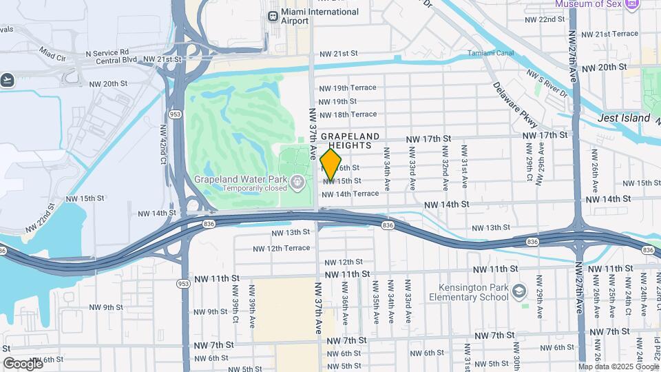 3660 NW 15th St Map and Location Details