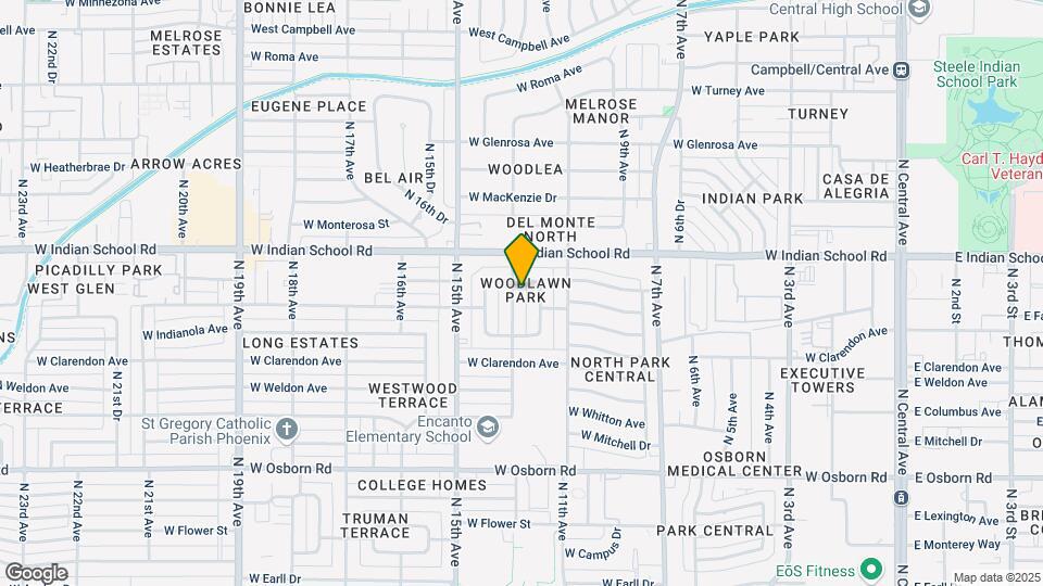 4009 N 13th Ave-Unit -1 Map and Location Details