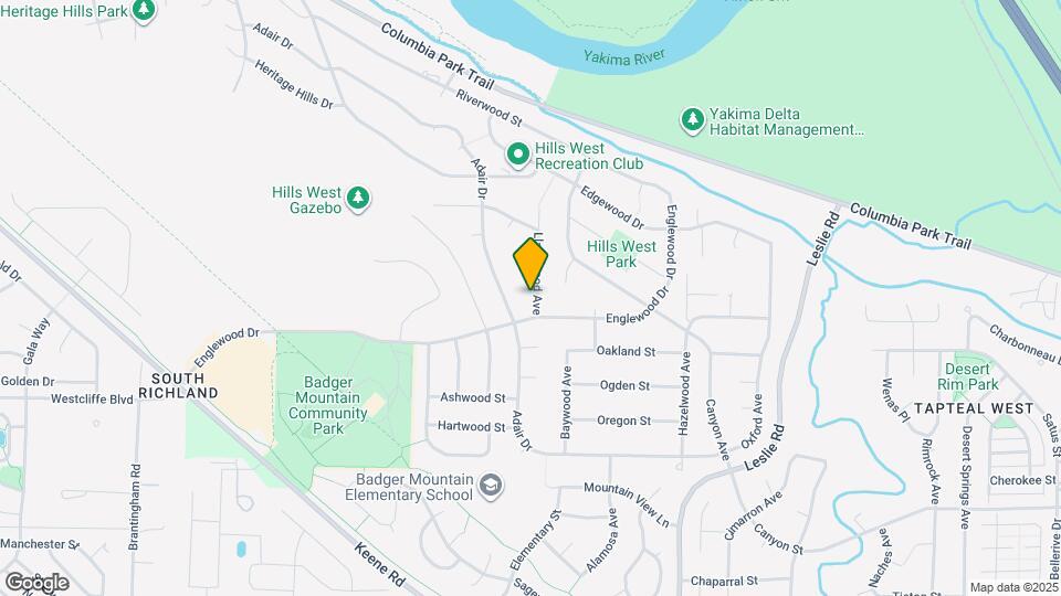 1259 Llandwood Ave Map and Location Details