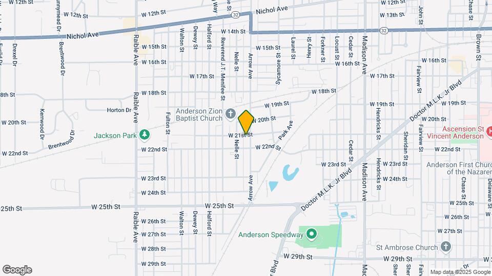 2103 Arrow Ave Map and Location Details