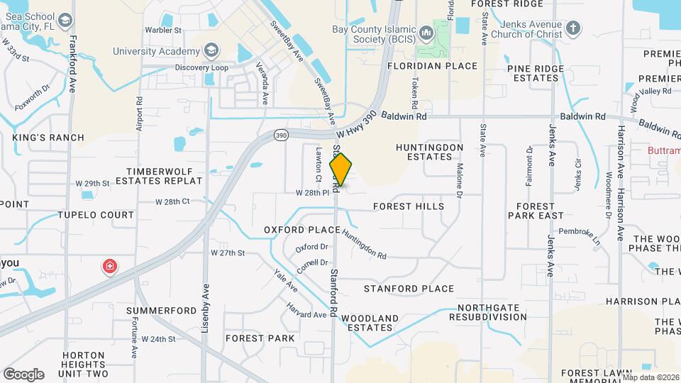 3008 Stanford Rd Map and Location Details