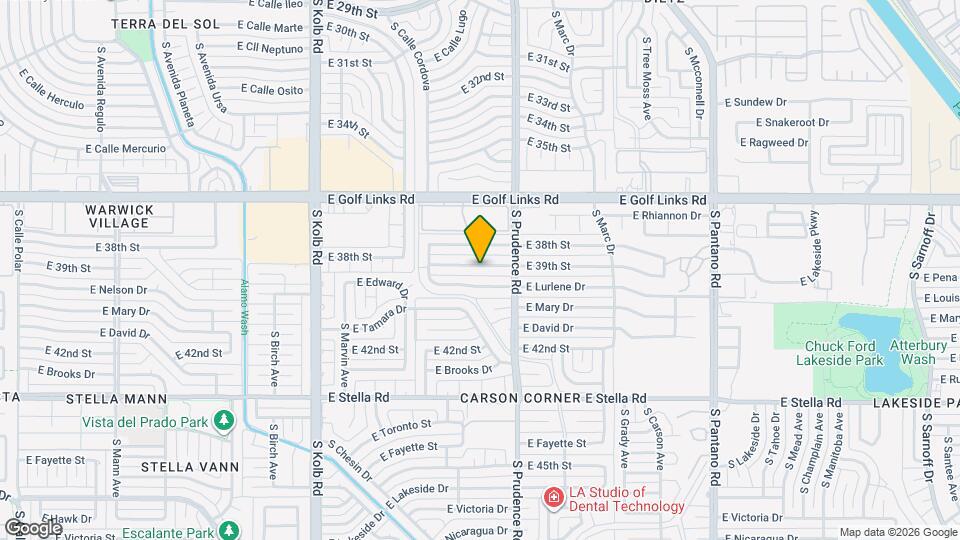 7420 E 39th St Map and Location Details