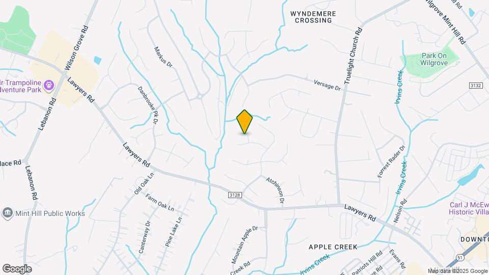 7413 Cross Tie Ct Mapa y Detalles de la Ubicación