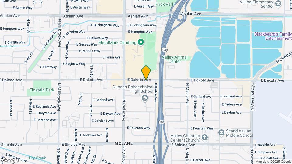 4440 E Dakota Ave Map and Location Details
