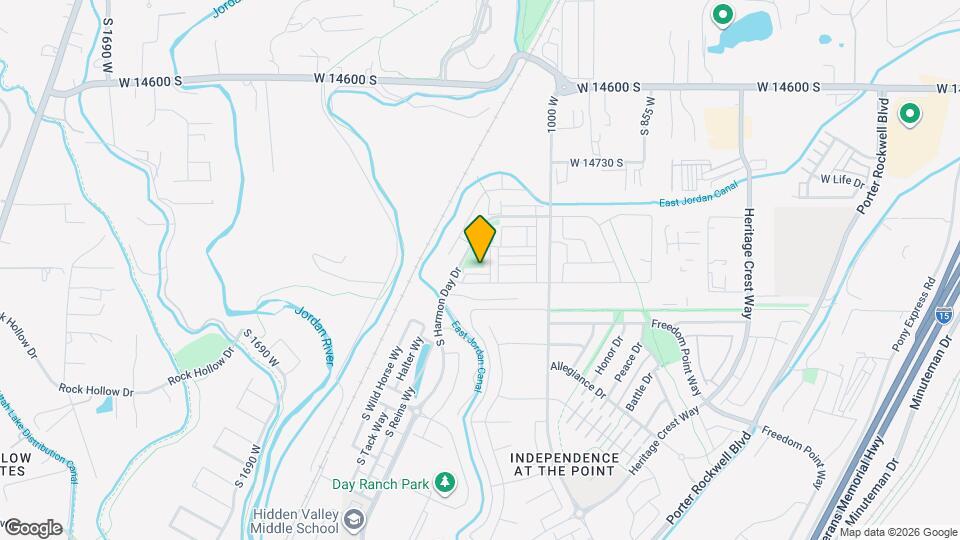 1096 Emerald Pools Ln Map and Location Details