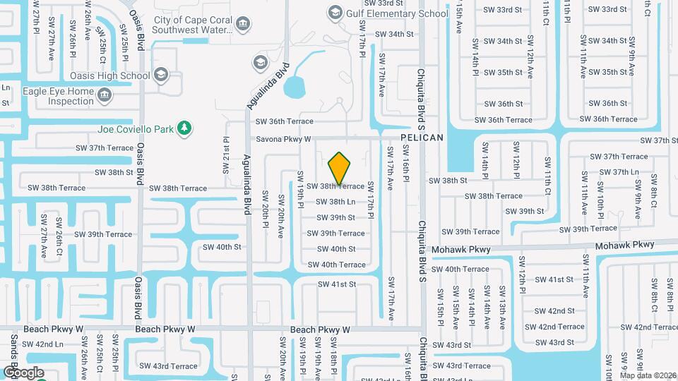 1816 SW 38th Terrace Map and Location Details