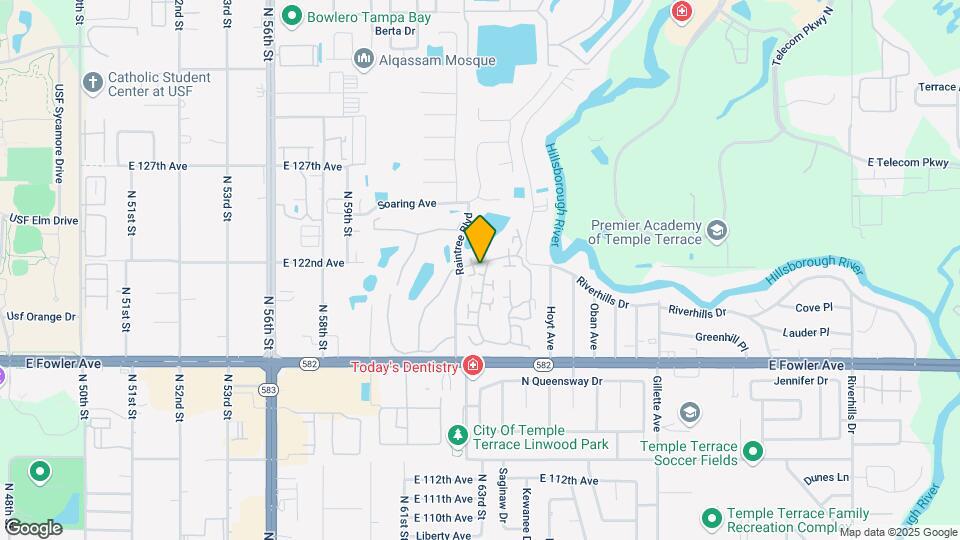 11874 Northtrail Ave Map and Location Details