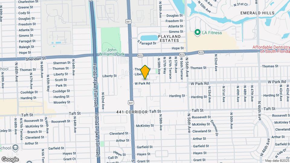 5922 Siena Ln Map and Location Details