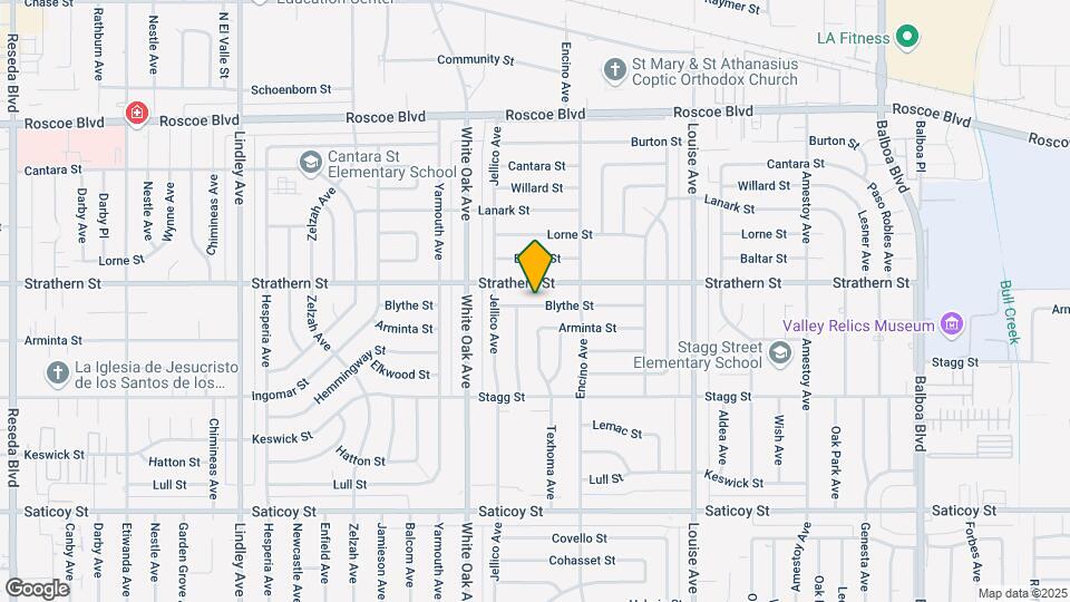 17549 Blythe St Map and Location Details
