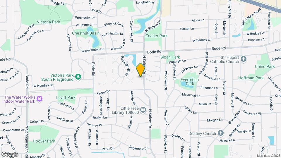 Salem Ridge Apartments Map and Location Details