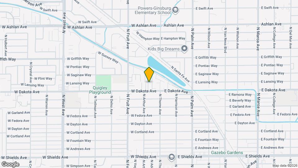 224 W Dakota Ave, Unit 224-B Map and Location Details