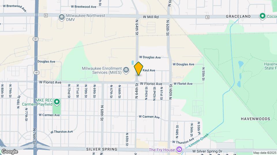 Hampton & Fond du Lac Map and Location Details