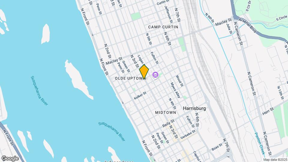 1838 N 3rd St, Unit 2 Map and Location Details