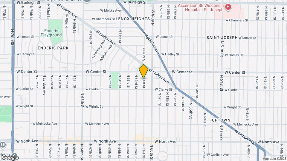 2641 N 61st St Map and Location Details