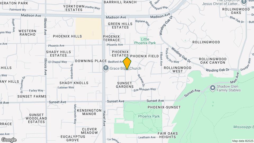 5000 Skyway Dr Map and Location Details
