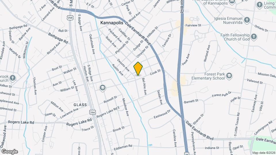 407 Cook St Map and Location Details