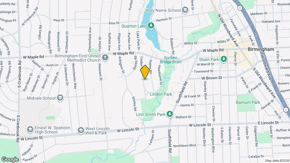 455 Linden Rd Map and Location Details