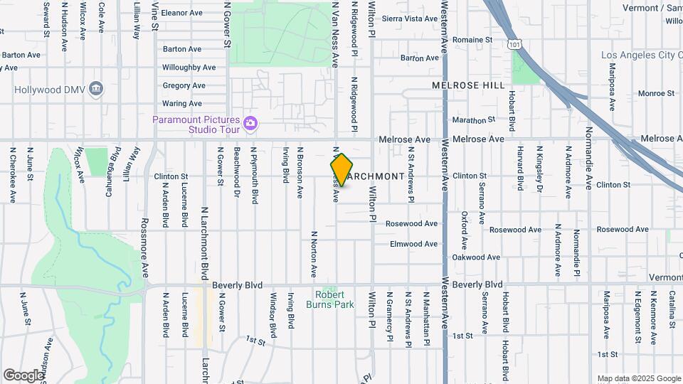 520 Van Ness Ave Mapa y Detalles de la Ubicación