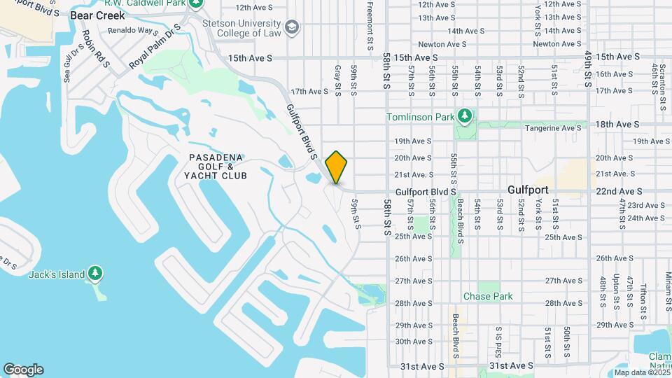 5916 Gulfport Blvd S Mapa y Detalles de la Ubicación