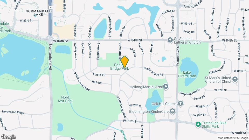 4533 W 85th St Map and Location Details