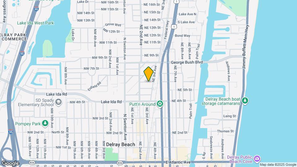 230 NE 5th Terrace Map and Location Details