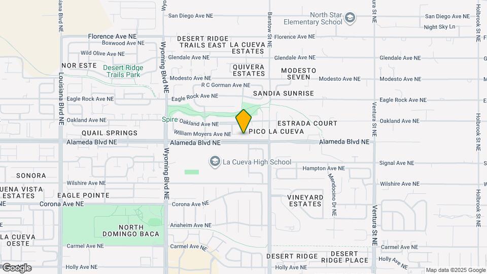 8204 William Moyers Ave NE Map and Location Details