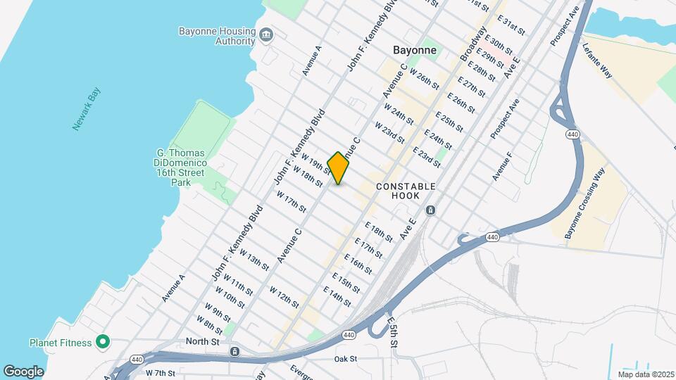 45 W 18th St Mapa y Detalles de la Ubicación