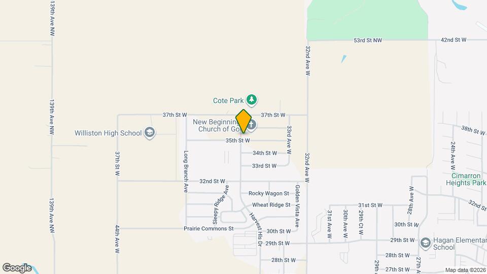 3426 35th St W Map and Location Details